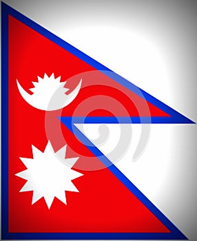 Flag of Nepal