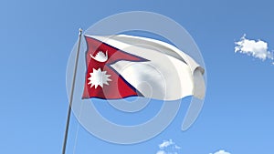 Flag of Nepal