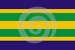 flag of Nilo Saharan peoples Bari people. flag representing ethnic group or culture, regional authorities. no flagpole. Plane