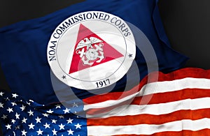 Flag of the NOAA Commissioned Officer Corps photo
