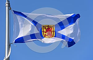 Flag of Nova Scotia province of Canada
