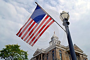 Flag in Ohio