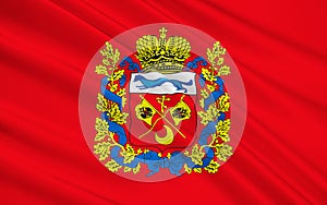 Flag of Orenburg Oblast, Russian Federation