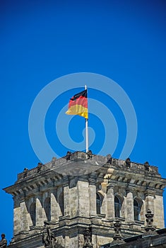 Flag over the Reichstag