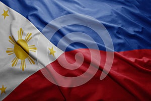 Flag of Philippines photo