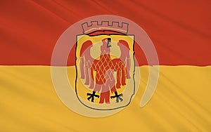 Flag of Potsdam is the capital city of the German federal state
