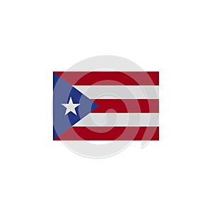 flag of Puerto Ricco colored icon. Elements of flags illustration icon. Signs and symbols can be used for web, logo, mobile app,