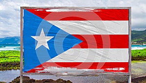 Flag of Puerto Rico