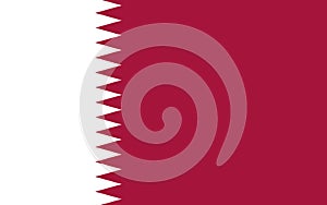 Flag of Qatar photo