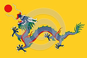 Flag of the Qing Empire 1889—1912