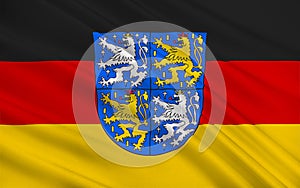 Flag of Regionalverband Saarbrucken, Germany