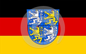 Flag of Regionalverband Saarbrucken, Germany