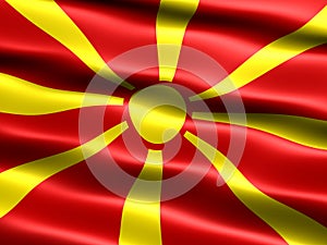 Flag of the Rep. of Macedonia