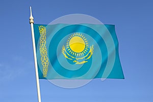 Flag of the Republic of Kazakhstan