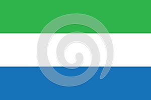 Flag of the Republic of Sierra Leone