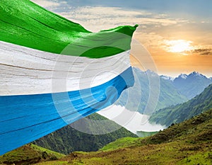 Flag of the Republic of Sierra Leone