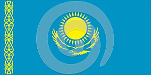 Flag Republik of Kazakstan