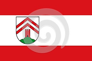 Flag of Roedinghausen in North Rhine-Westphalia, Germany