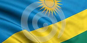 Flag Of Rwanda
