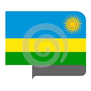Flag horizontal shape, pointer for world map