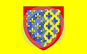 Flag of Saint-Flour, France