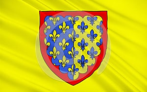 Flag of Saint-Flour, France