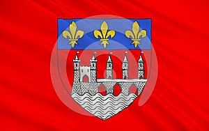 Flag of Saintes, France