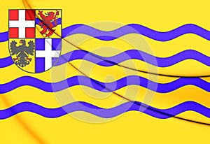 Flag of Salland, Netherlands.