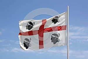 The flag of Sardinia - La bandiera sarda -The Flag of the four M photo