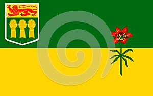 Flag of Saskatchewan, Canada