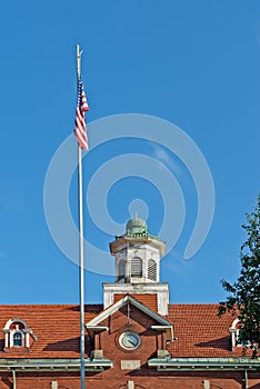 Flag at School