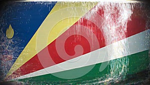 Flag of the Seychelles - Indian Ocean