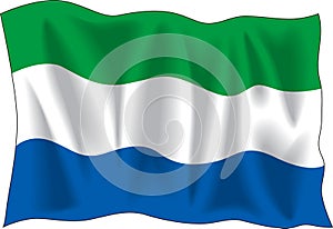 Flag of Sierra Leone