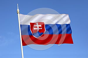 Flag of Slovakia - Europe