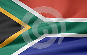 Flag of South Africa photo