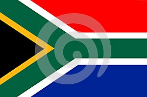 The flag of South Africa 2 photo