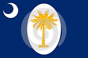 Flag of South Carolina (January 1861