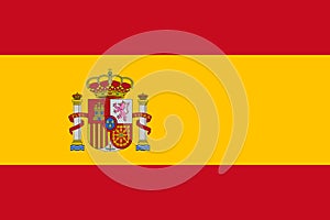 Flag of Spain. Rojigualda