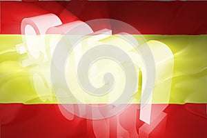 Flag of Spain wavy www internet