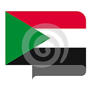 Flag horizontal shape, pointer for world map