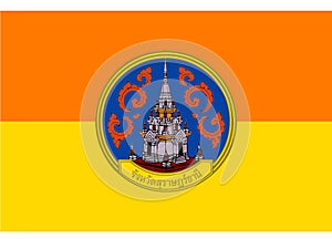 Flag of Surat Thailandia photo