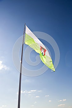 Flag symbol of Ljubljana