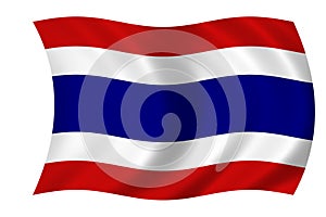 Vlajka z thajsko 
