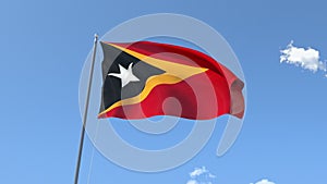 Flag of Timor Leste