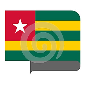 Flag horizontal shape, pointer for world map