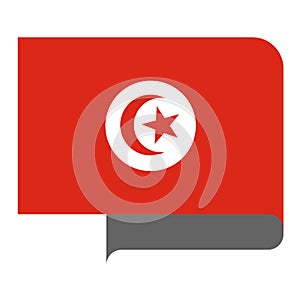 Flag horizontal shape, pointer for world map