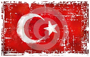 Flag of turkey