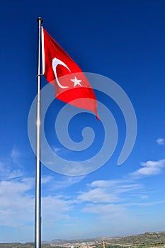 The Flag of Turkey