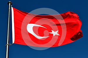 The Flag of Turkey