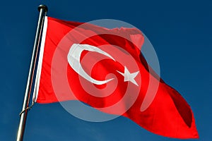 The Flag of Turkey